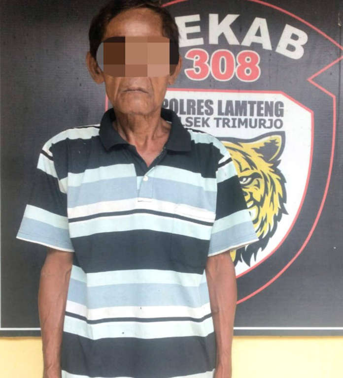 Imingi Uang Jajan Rp5.000, Kakek 72 Tahun Cabuli 2 Bocah Sekaligus